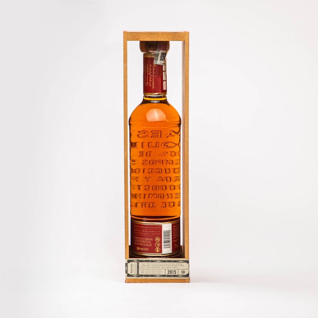 Tequila Añejo Maestro Tequilero 750ml