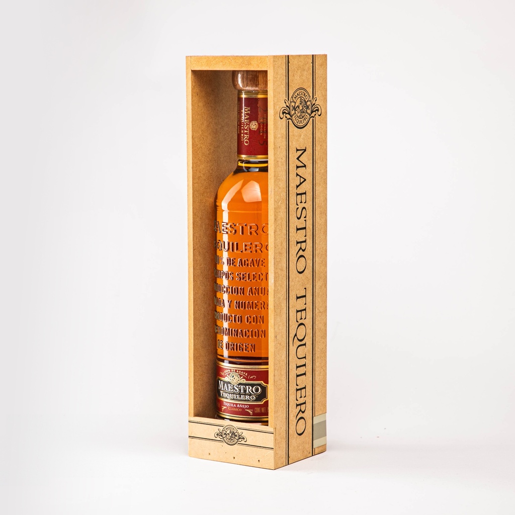 Tequila Añejo Maestro Tequilero 750ml