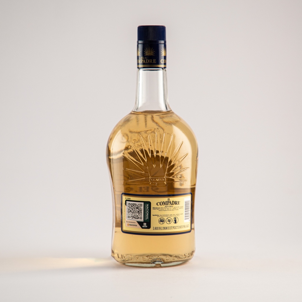 Licor De Agave El Compadre 1000ml