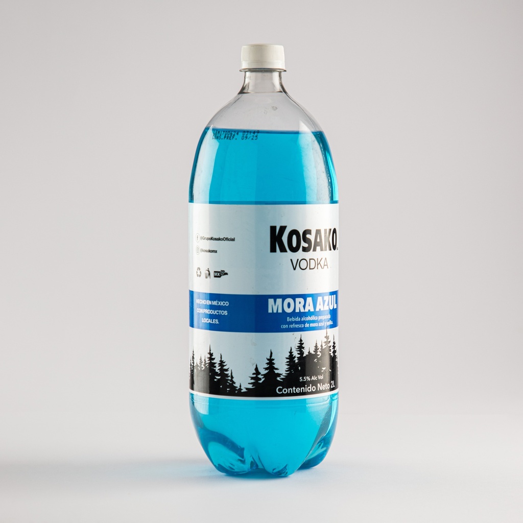 Bebida Vodka Mora Azul Kosako 2Lt