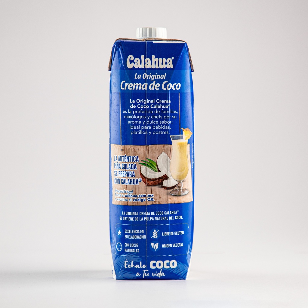 Crema De Coco Calahua 1000ml