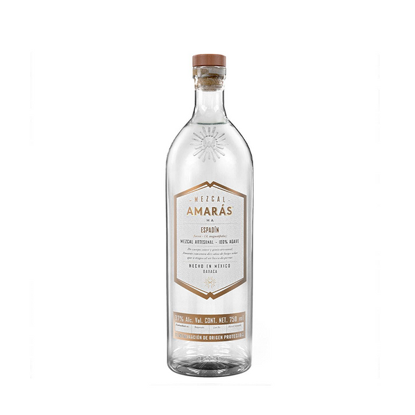 [819749021845] Mezcal Espadin Joven Amaras 750ml