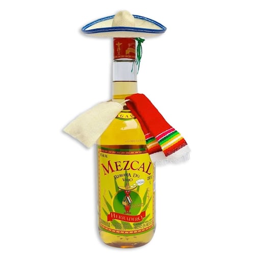[7500462620110] Mezcal Viejo Herradero Con Gusano 1000ml