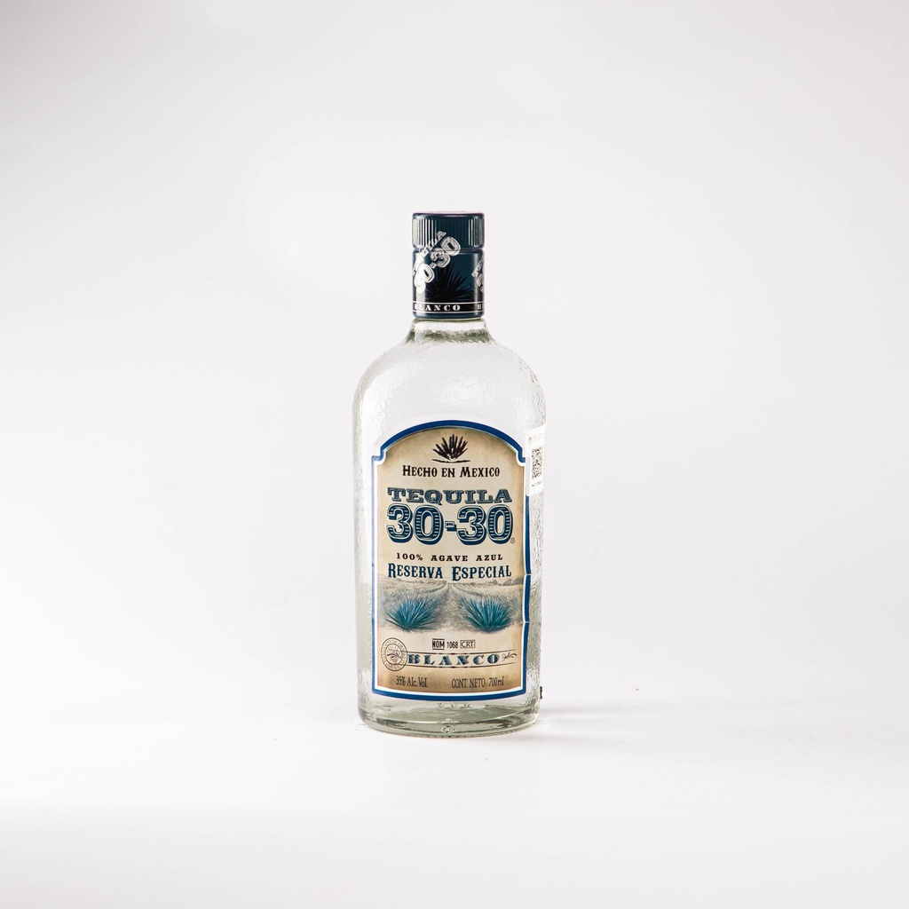 [708547002111] Tequila Blanco 30-30 700ml