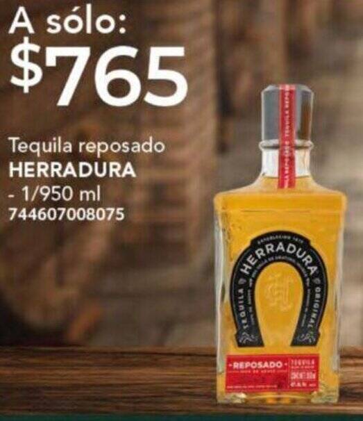 Tequila Reposado Herradura 950ml