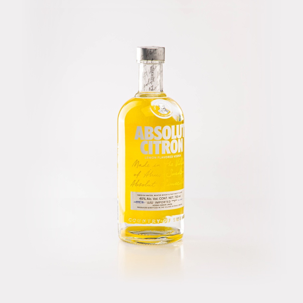 [7312040090754] Vodka Imp. Absolut Citron 750ml