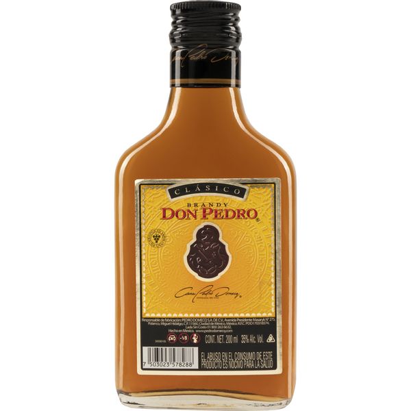 [7503023578288] Brandy Nac. Don Pedro Clasico 200ml