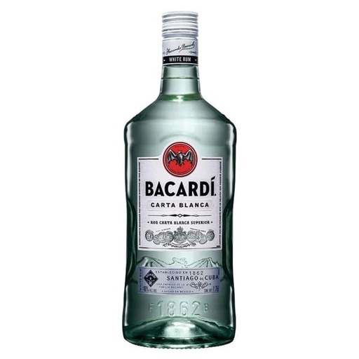 [7501008660218] Ron Nac. Bacardí Blanco 1750ml