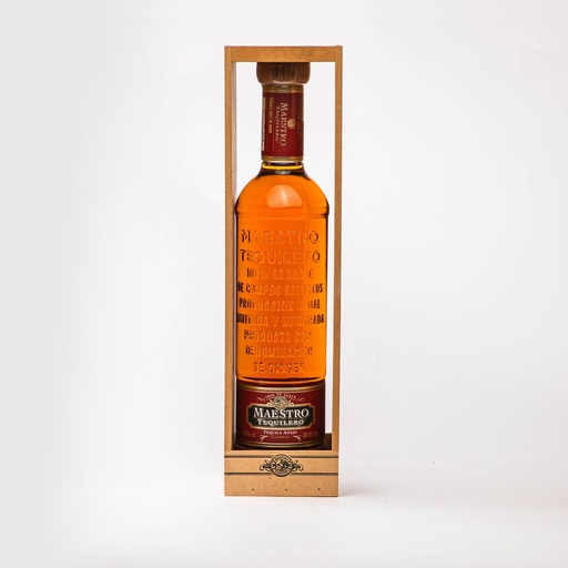 [7501035014220] Tequila Añejo Maestro Tequilero 750ml