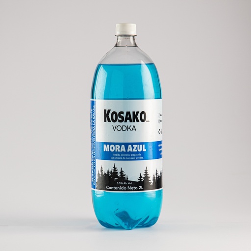 [7501772801305] Bebida Vodka Mora Azul Kosako 2Lt